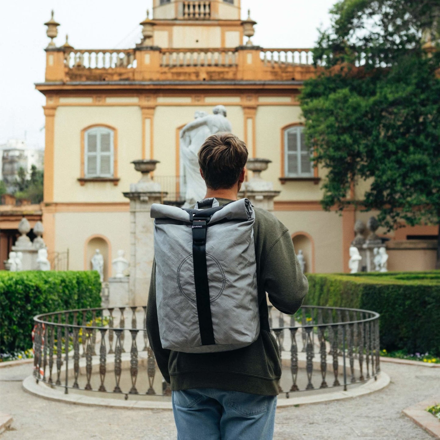 Rucksack Rolltop BIQ - Airpaq UG__Grau