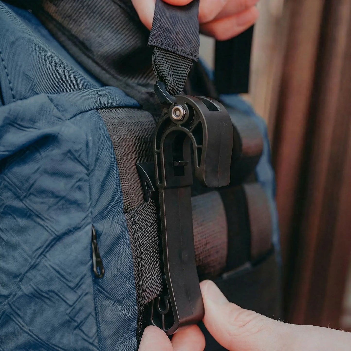 Rolltop BIQ + Fahrradhaken